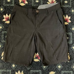 VOLCOM Frickin Stretch Shorts Mens Black 31 Hybrid Submersible